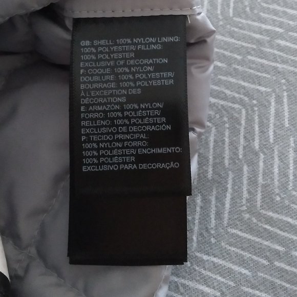 🆕The North Face Girls' Thermoball Eco Parka, SM (7/8)-Meld Grey, Brand NEW, Aut - Picture 12 of 14